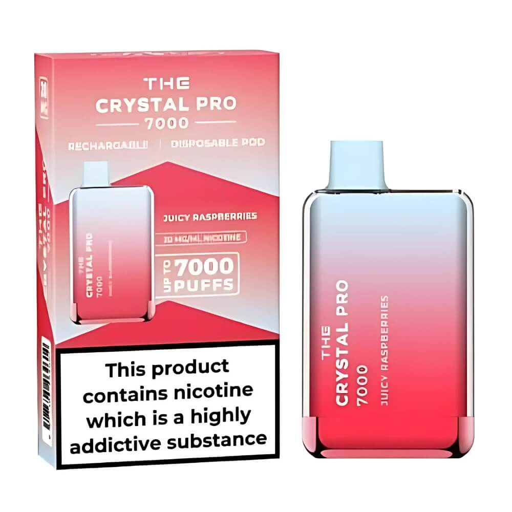 CP7000 Disposable Vape Device 35MG , Juicy Raspberry