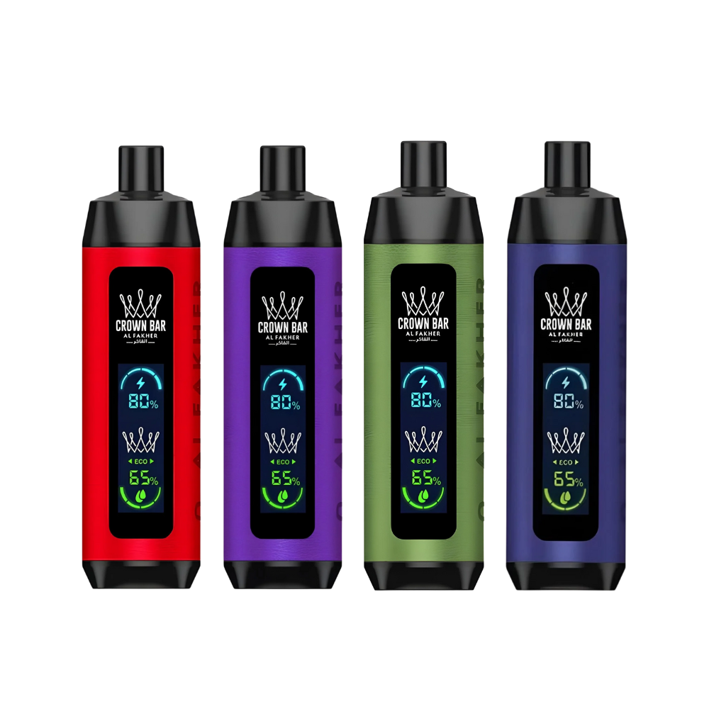 Al Fakher 8000 Pro Disposable Vape with sleek, modern design, rechargeable battery, and mesh coil long-lasting disposable vape for smooth, flavourful clouds.