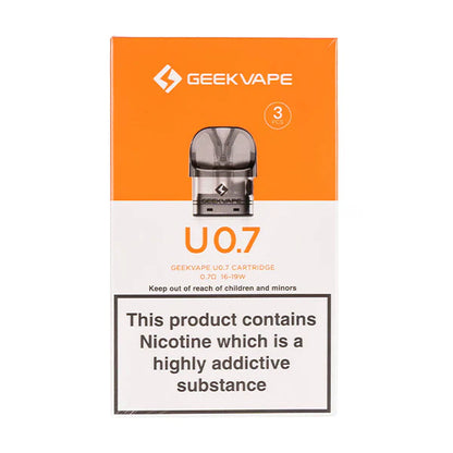 Geekvape U 0.7 Cartridge Pod 2ml Refillable | Fast Delivery eliquidbase.pk Geekvape U 0.7 Cartridge Pod 2ml Refillable | Fast Delivery eliquidbase.pk