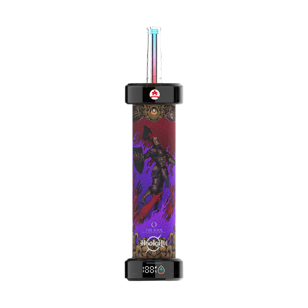 Hookalit 40K Puffs Disposable Vape in Grape Ice flavour with sleek body, rechargeable battery, and mesh coil  long-lasting vape with icy, fruity grape taste.