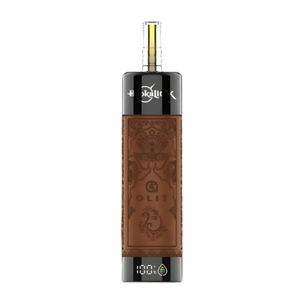 Hookalit X 20K Puffs Disposable Vape in Strawberry Kiwi flavour with sleek design, rechargeable battery, and mesh coil fruity vape with smooth strawberry kiwi taste.