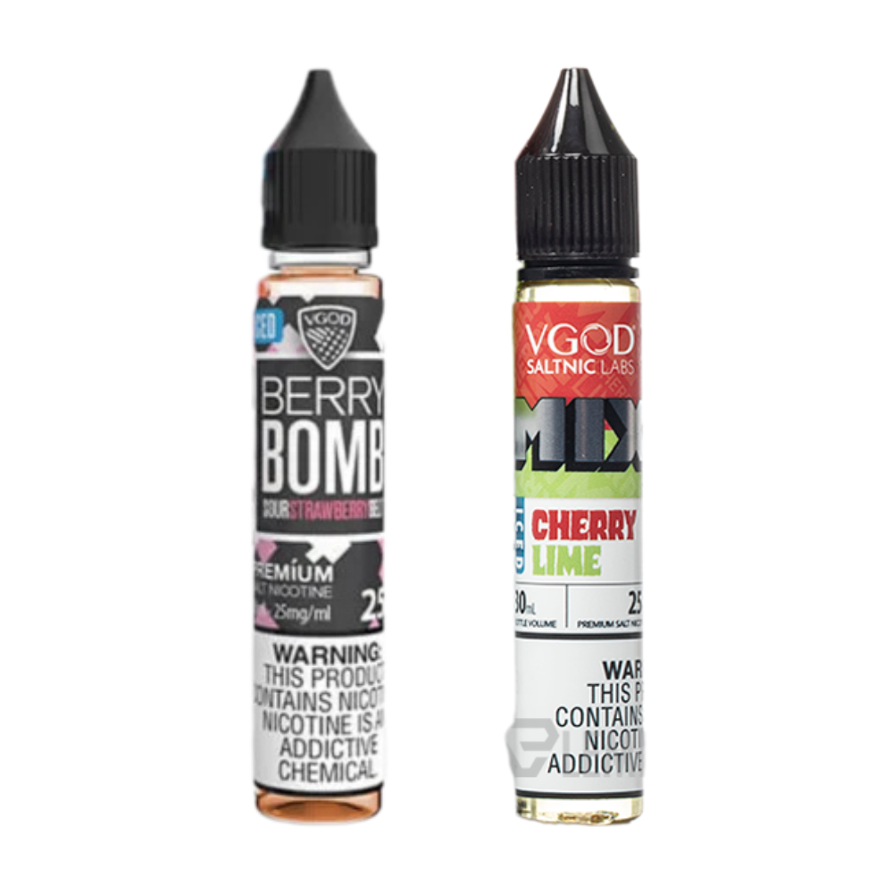 VGOD Iced Nic Salt 30ml 50MG bottle with sleek frosty-themed packaging, delivering an ultra-cool menthol experience with a smooth high-nicotine throat hit.
