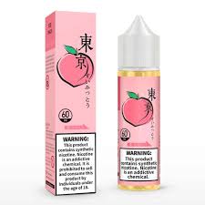 Tokyo Shortfill 60ml Iced Peach delivers juicy peach flavour with a refreshing icy finish a smooth and chilled vape for peach lovers.