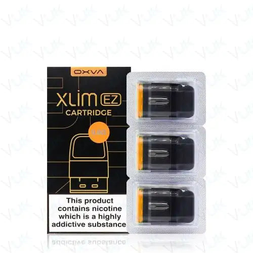 Oxva Xlim EZ Cartridge 3ML Replacement Pod with 0.4 ohm coil – designed for rich flavour and smooth DTL vaping.