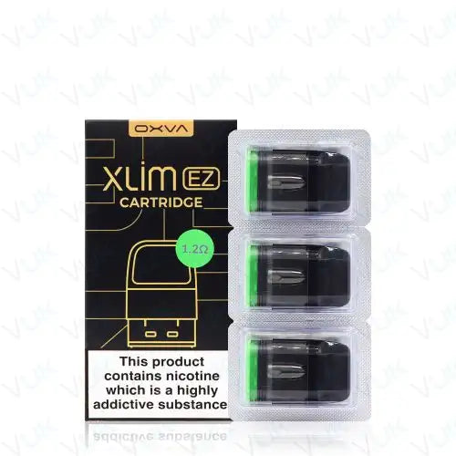 Oxva Xlim EZ Cartridge 3ML Replacement Pod with 3.2 ohm coil – optimized for smooth MTL vaping and long-lasting performance.