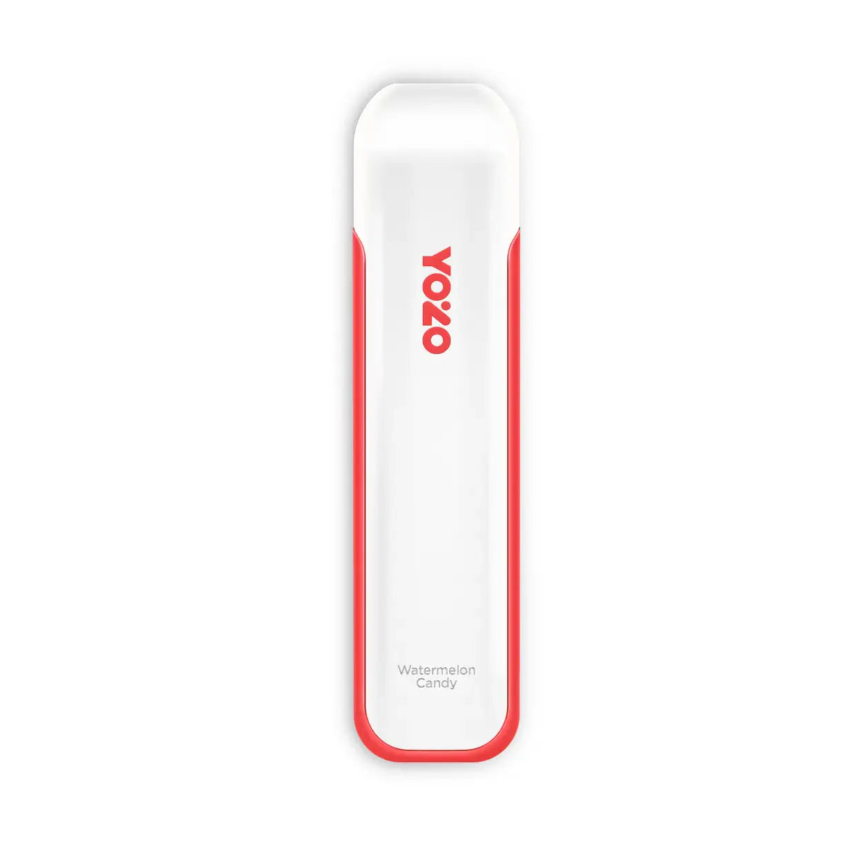 Yozo 800 Disposable Device in Watermelon Candy flavour 50mg with compact body, smooth mouthpiece, and pre-filled e-liquid  disposable vape with sweet watermelon candy taste.